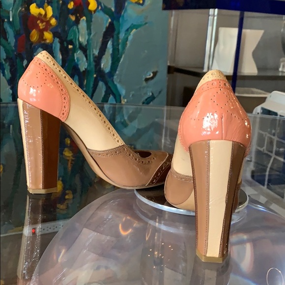 Oxford Heels in Patent Leather by Miu Miu sz 37.5 - Picture 4 of 8